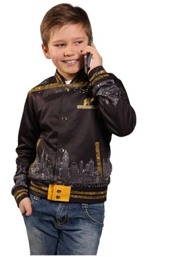 Бомбер Блэйд детский из футера с полной запечаткой#1 Бомбер Блэйд детский из футера с полной запечаткой#1