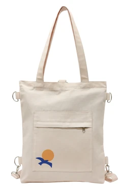 Купить сумку-рюкзак Бадди из саржи 33х38х4 см, печать с двух сторон "Afina"