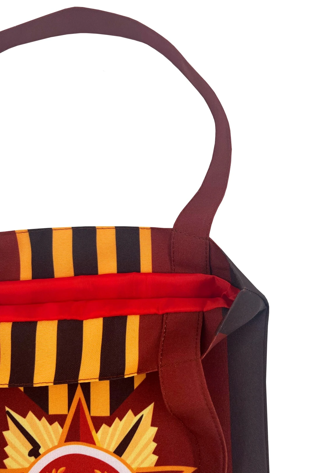 Сумка Универсал из габардина вертикальная, с печатью#2