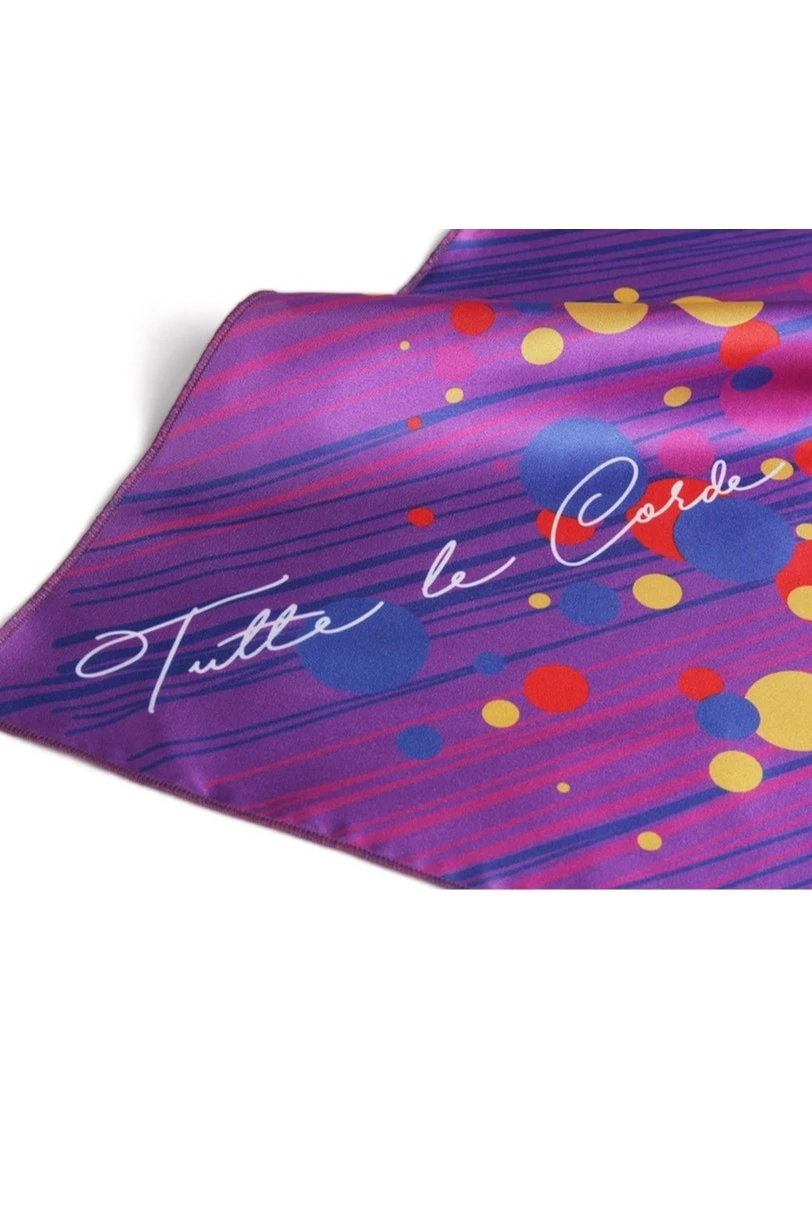 Платок Шанель 60х60 см, с полной запечаткой "French charm"#2