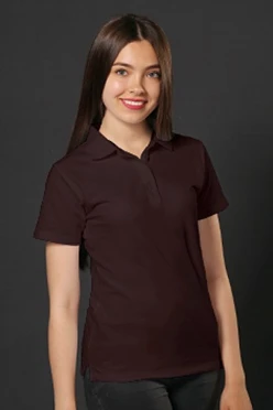 Купить футболку поло Нэкст женскую шоколадную
