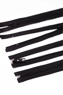 Купить молнию спираль тип 5 разъемную 80 см, черную