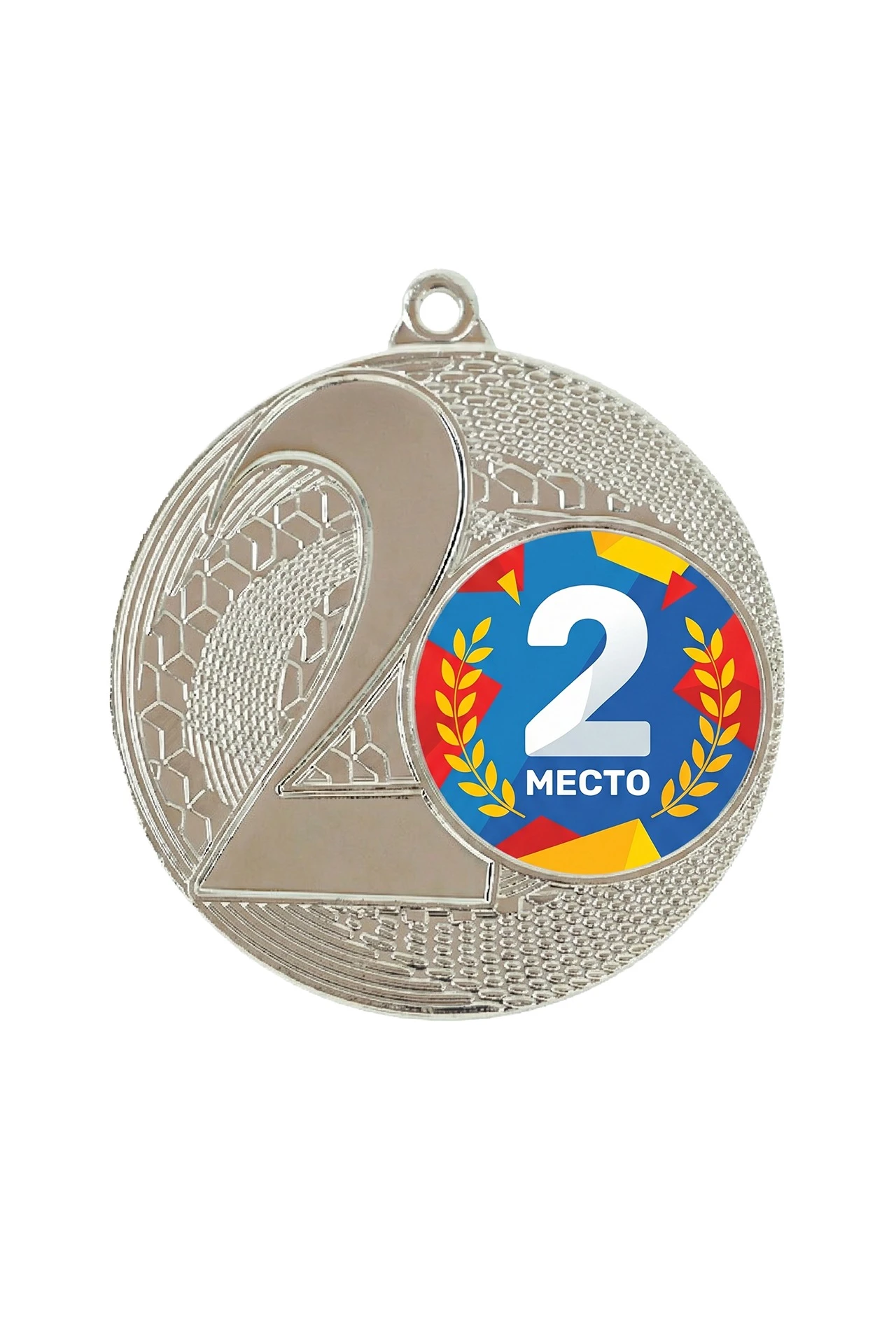 Медаль металлическая ИК5003 50мм с шильдом 25мм#6