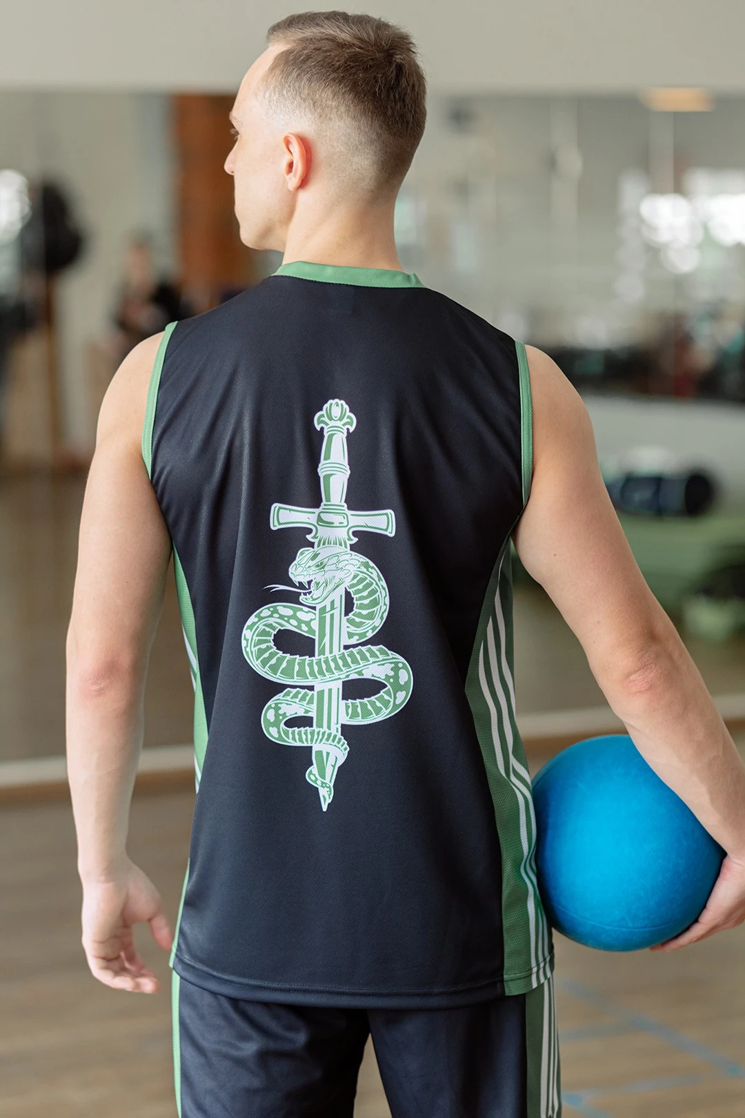 Баскетбольная форма Рональд мужская комбинированная, с полной запечаткой "Snake"#3 Баскетбольная форма Рональд мужская комбинированная, с полной запечаткой "Snake"#3