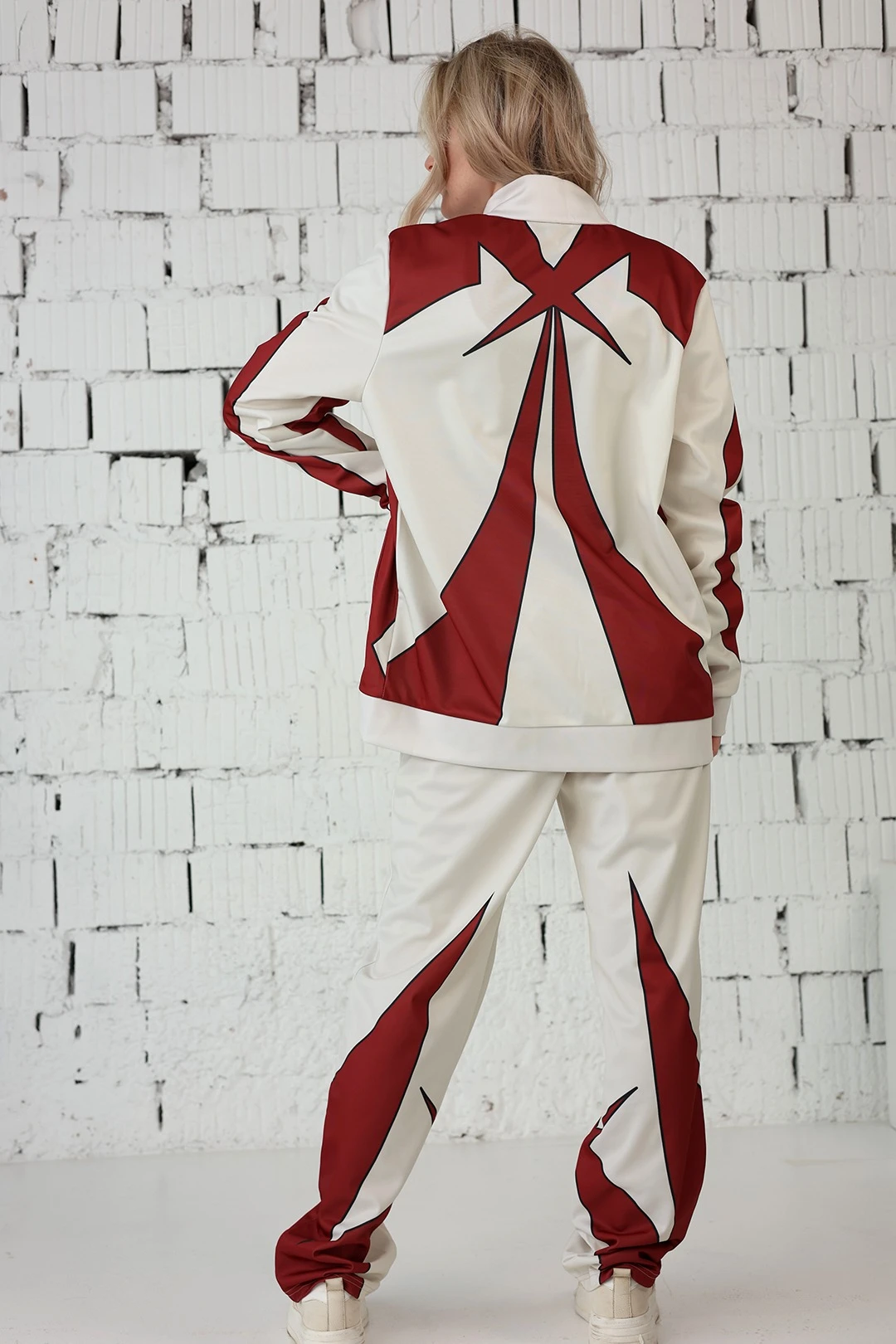 Спортивный костюм Стайлинг женский с полной запечаткой "Superhero"#3