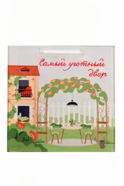 Медаль из акрила АС7010 Квадрат 70 мм с печатью#1