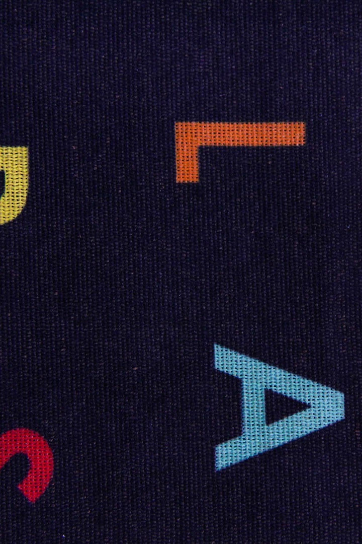 Сумка Эко Колор из двунитки 35х45 см, печать с двух сторон "No plastic"#2