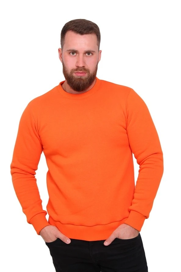 Купить толстовку Тревис унисекс оранжевую