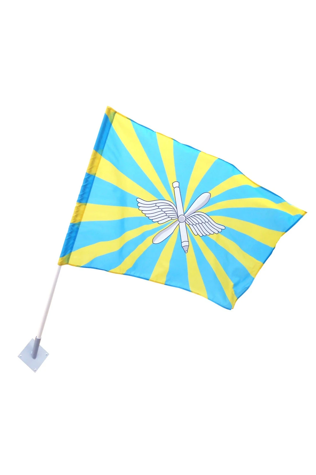 Купить флаг ВВС РФ 90х135 см шелк от производителя Купить флаг ВВС РФ 90х135 см шелк от производителя