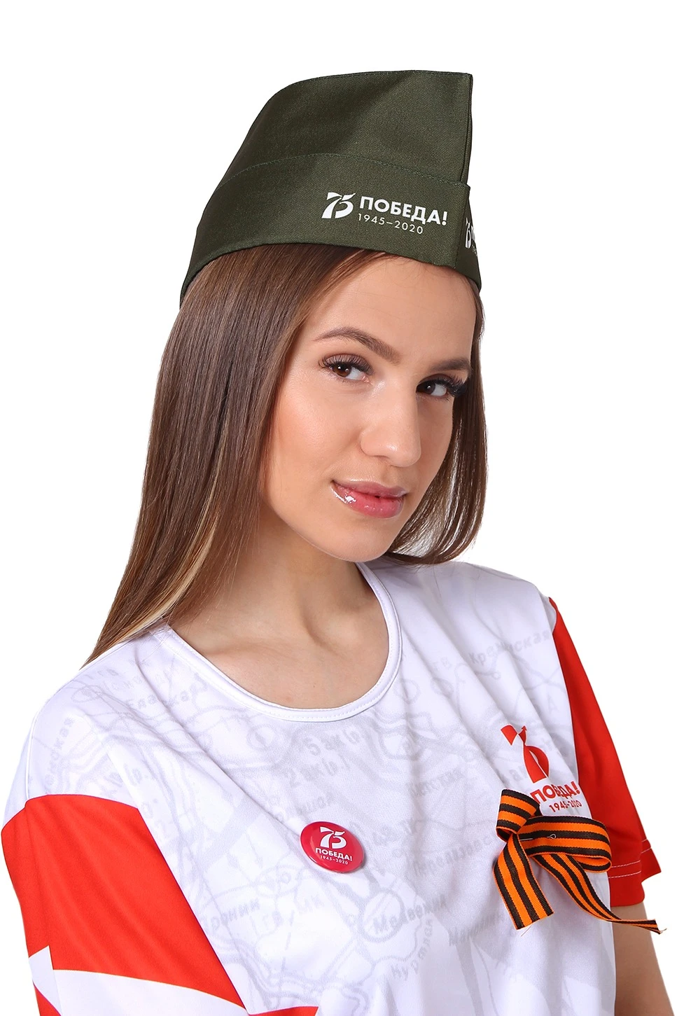 Купить пилотку Полет фигурную "Победа!"