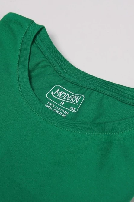 Футболка Премиум женская (Modern) однотонная (хлопок)#4