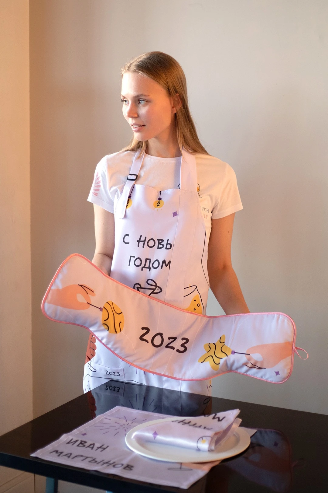 Фартук Мастер с полной запечаткой "New Year"#2