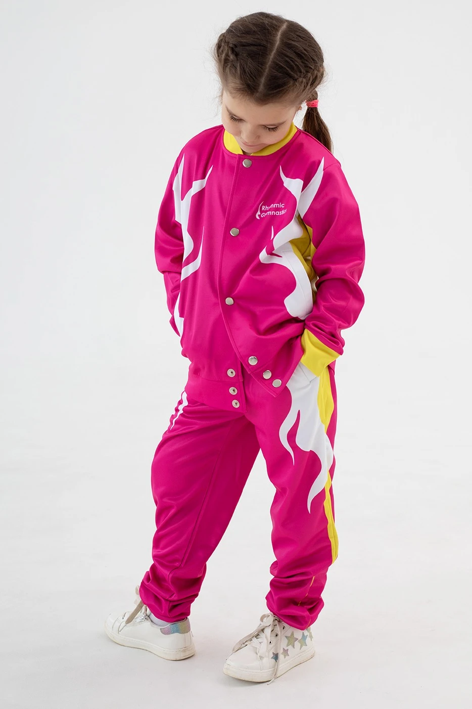 Бомбер Блэйд детский из адидаса с полной запечаткой "Stepping"#5