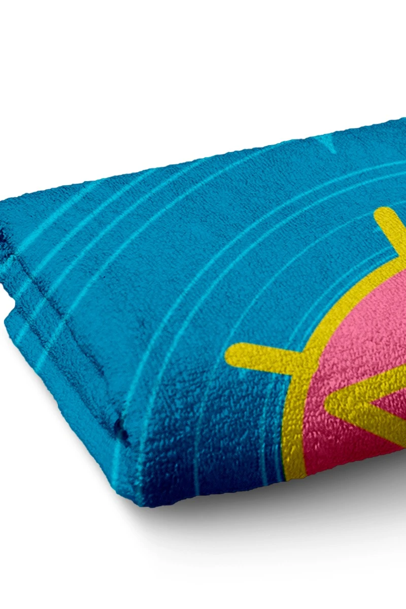 Полотенце махровое 50х90 cм печать с двух сторон (Ituma) "Love star"#1