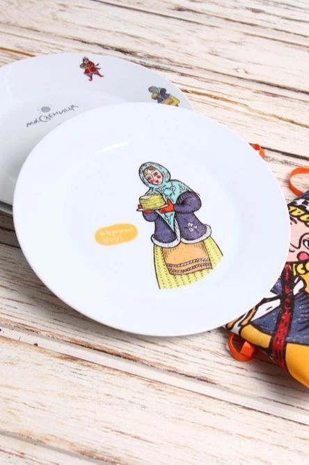 Купить тарелку "Встречаем весну!" Ø20 см