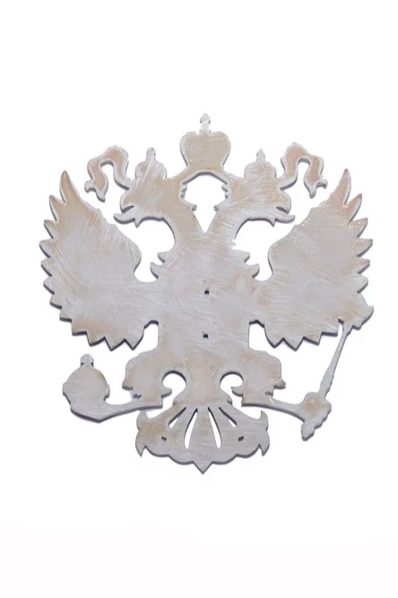 Гербовый орёл РФ 21х23 см, краска#3