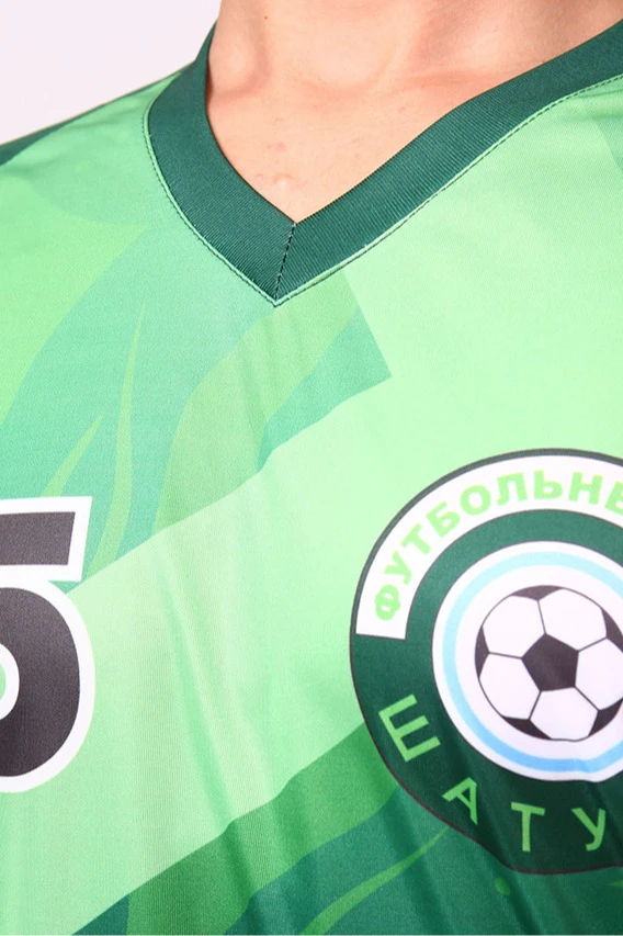 Футбольная форма Эйр мужская комбинированная, с полной запечаткой "Shatura"#4