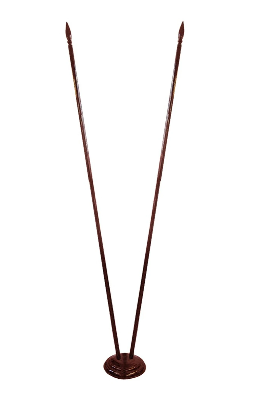 Навершие Капля деревянное светлое из сосны#2