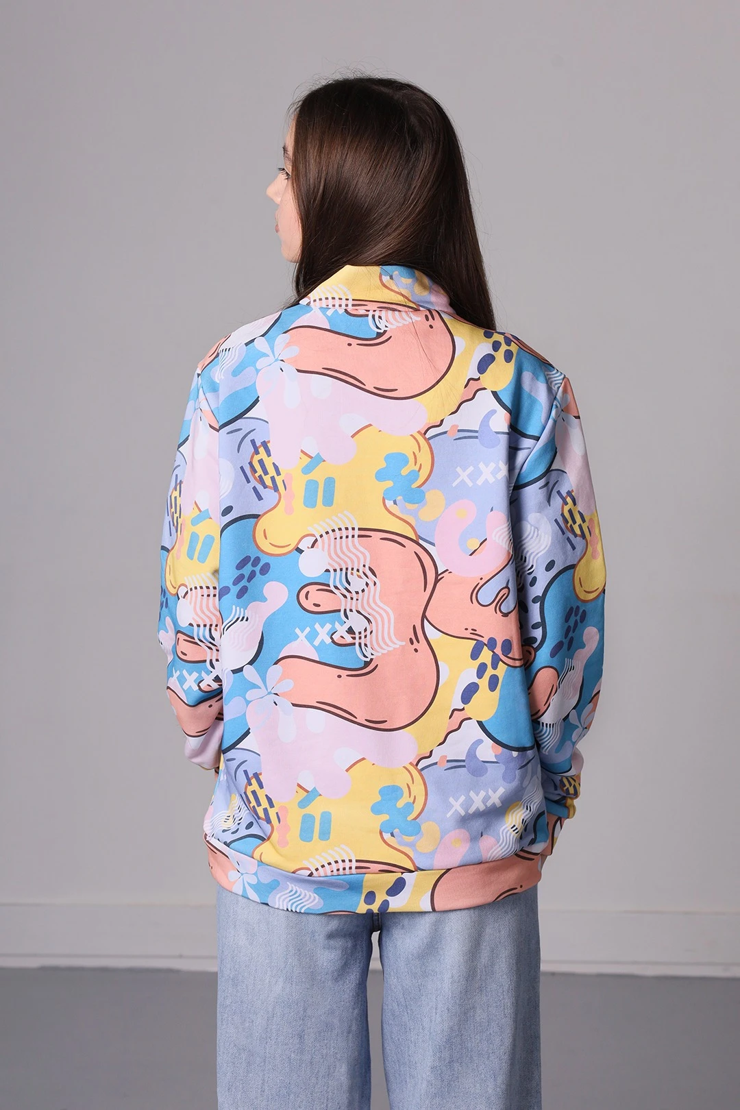 Толстовка Меган унисекс из футера хб с полной запечаткой#2