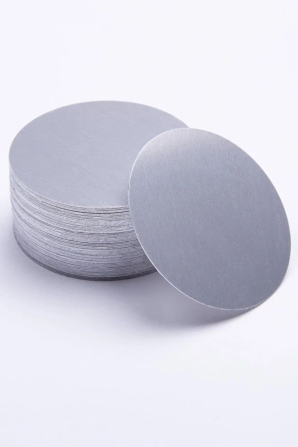 Вкладыш сатин односторонний 50 мм 0,45 мм 50 шт, серебро#3