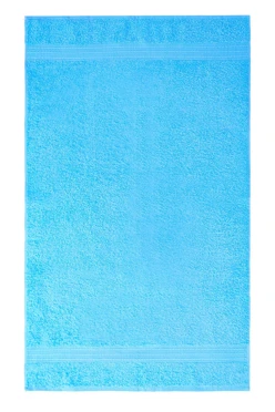 Купить полотенце махровое 50х90 см (Ituma), однотонное светло-голубое