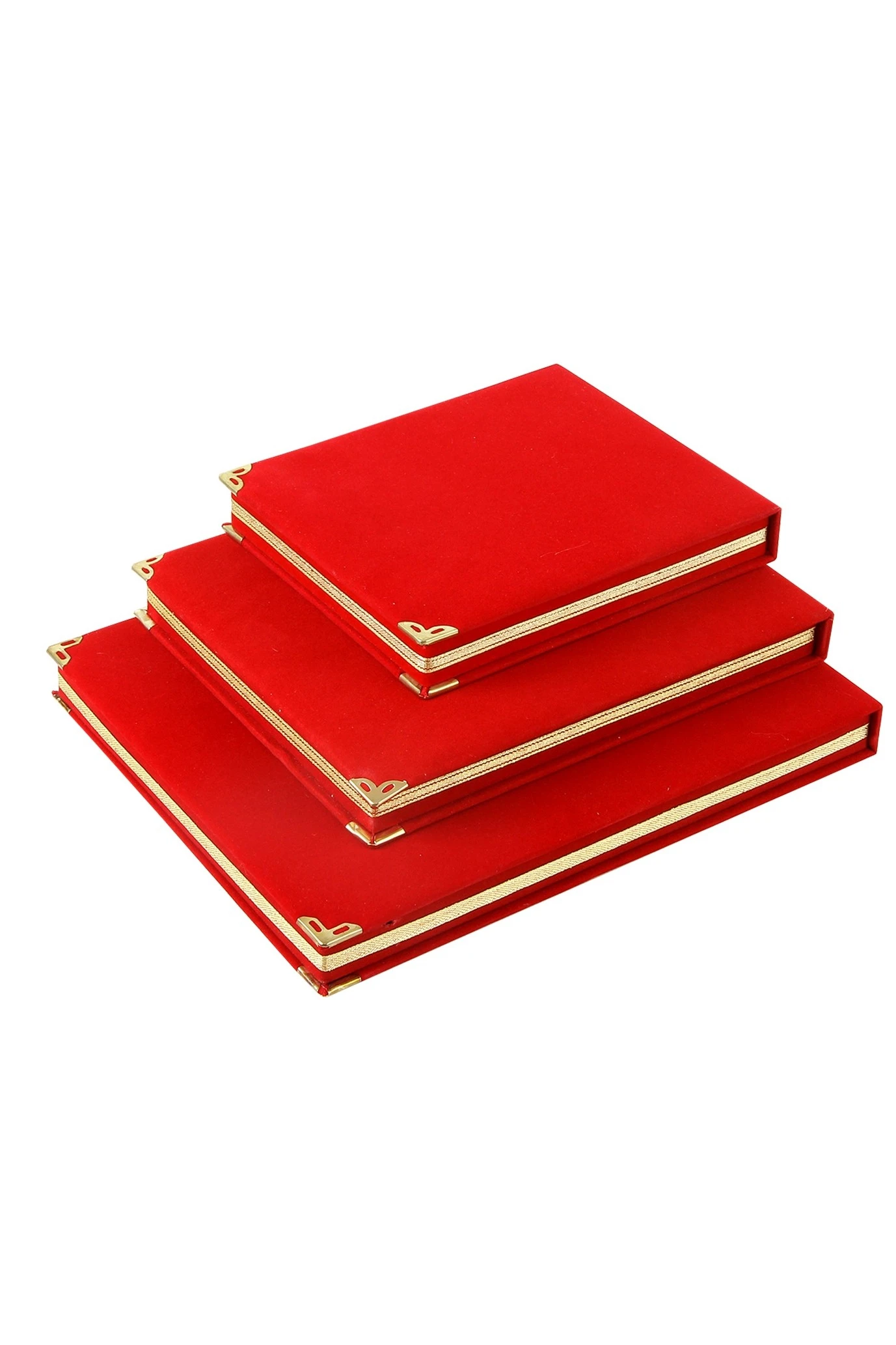 Купить плакетку настольную 13х16 см с футляром, красный