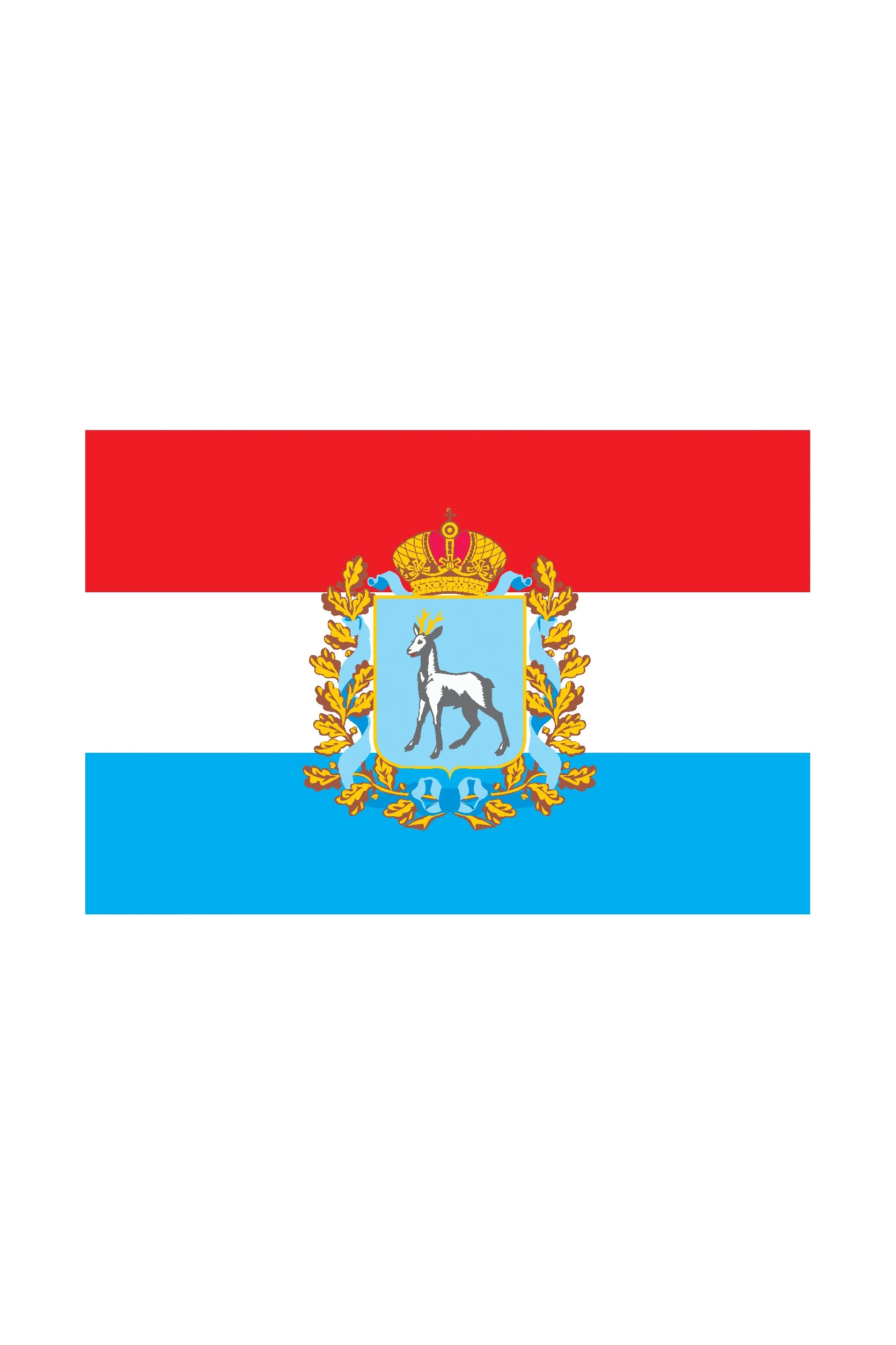 Купить флажок Самарской области 15х22 см