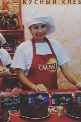 Фартук Латте с полной запечаткой из габардина "Smak"#1