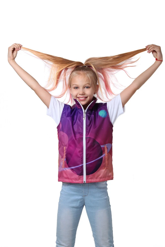Жилет Брендон без подклада детский, с полной запечаткой#5