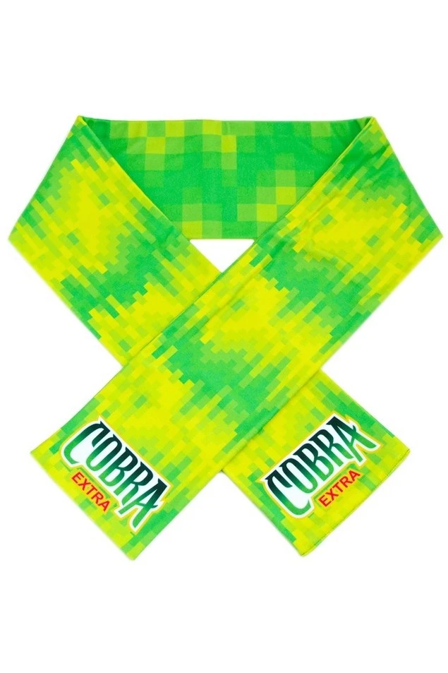 Шарф двухслойный утепленный 15х150 см, с полной запечаткой#6