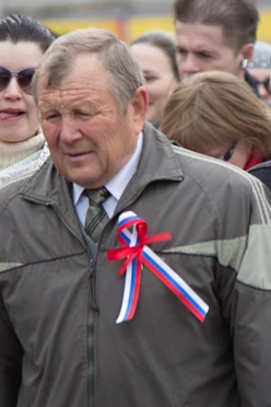 Лента триколор в рулоне 50 м шириной 2,4 см#2