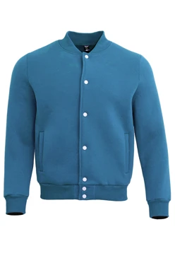 Купить бомбер Стайл унисекс однотонный голубой