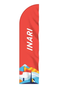 Флаг Парус 90х390 см#1