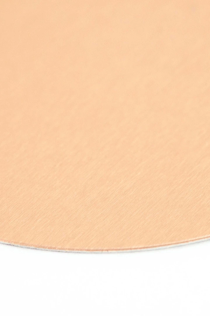 Вкладыш сатин односторонний 50 мм 0,45 мм 50 шт, медь#1