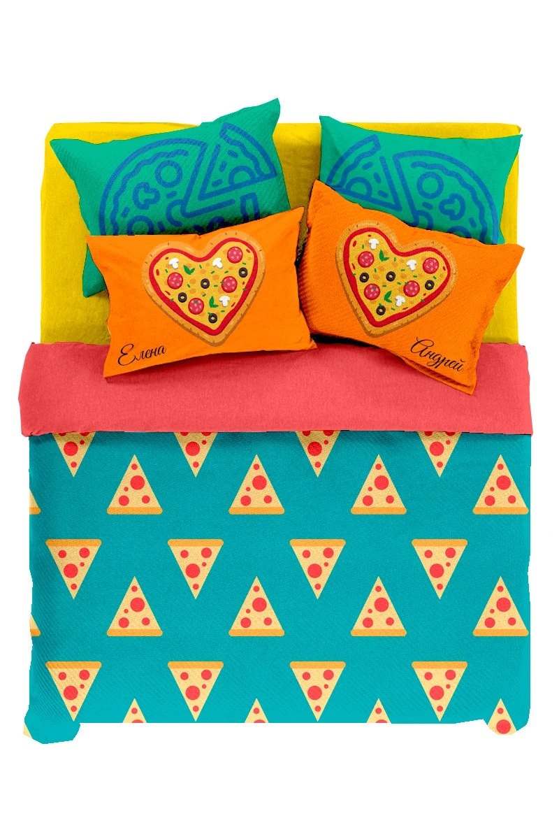 Купить постельное бельё 1,5-спальное 145х200 см с наволочками 70х70 см