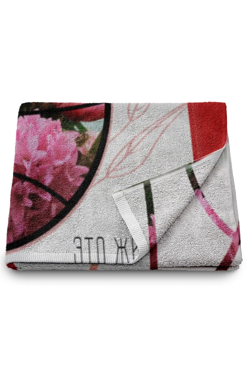 Купить полотенце махровое 40х70 cм с печатью (Ituma) "Спорт-это жизнь"