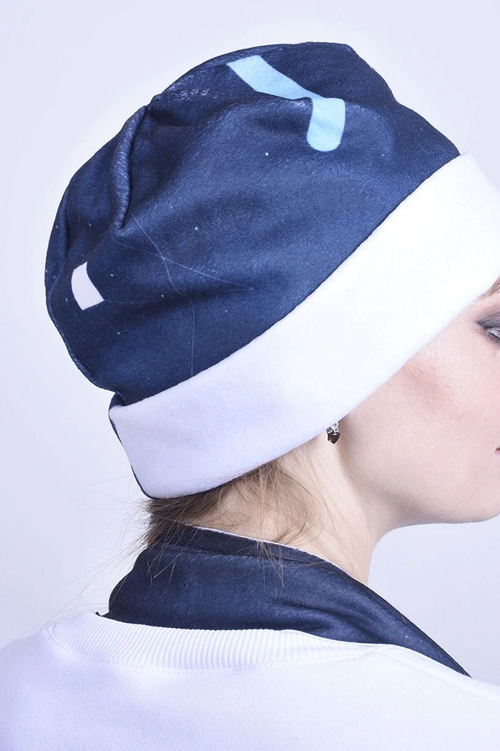 Купить шапку флисовую взрослую "Planet"