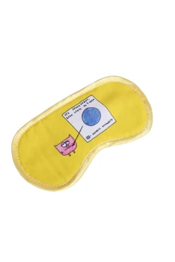 Купить маску для сна с принтом "Nothing good"