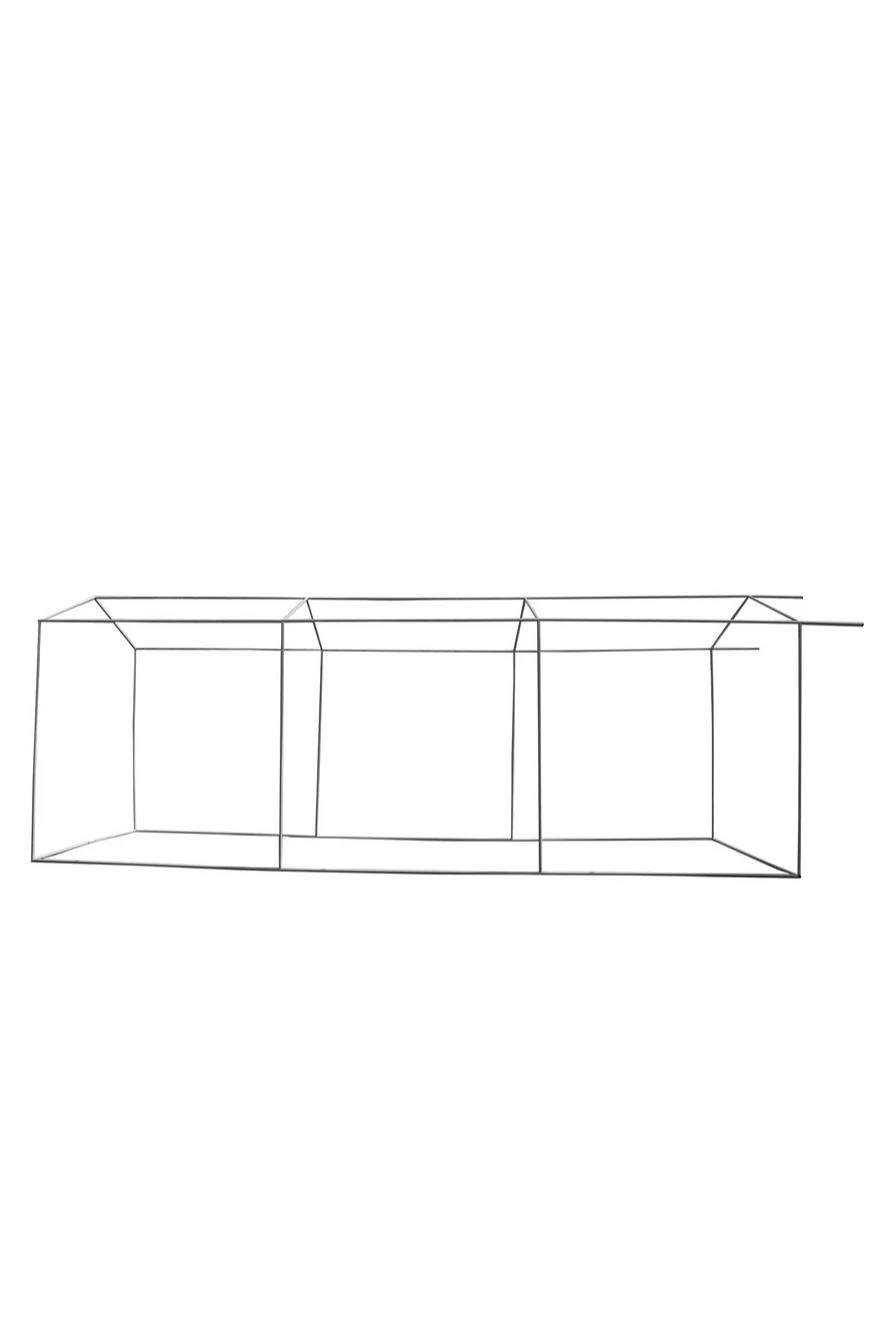 Конструкция для палатки (с козырьком) 2х6 м#1 Конструкция для палатки (с козырьком) 2х6 м#1