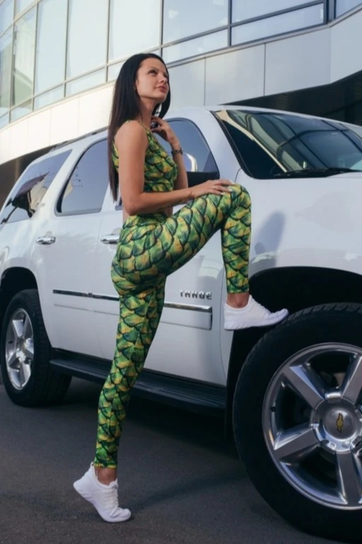 Купить комплект женский с принтом "Snakeskin"