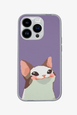 Купить чехол для iPhone 14 Pro с принтом "Cat"