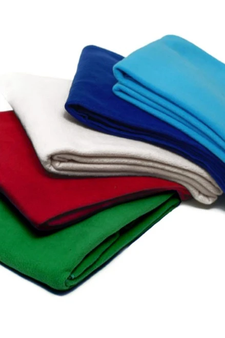 Плед Классик флисовый 155х200 см, однотонный#2