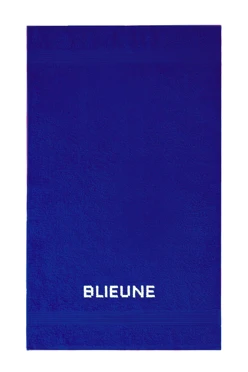 Купить полотенце махровое 50х90 см с вышивкой (Ituma), синее