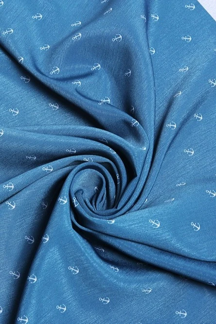 Платок Шанель 80х80 см, с полной запечаткой "Princess cruises"#2