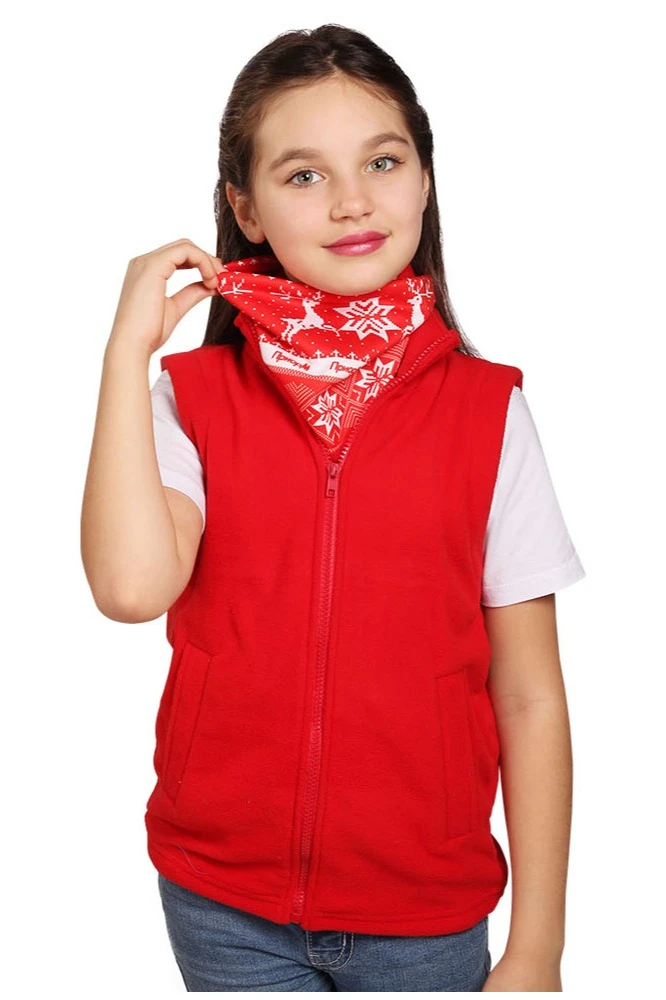 Бафф Арктик двухслойный на флисе детский, с полной запечаткой#3