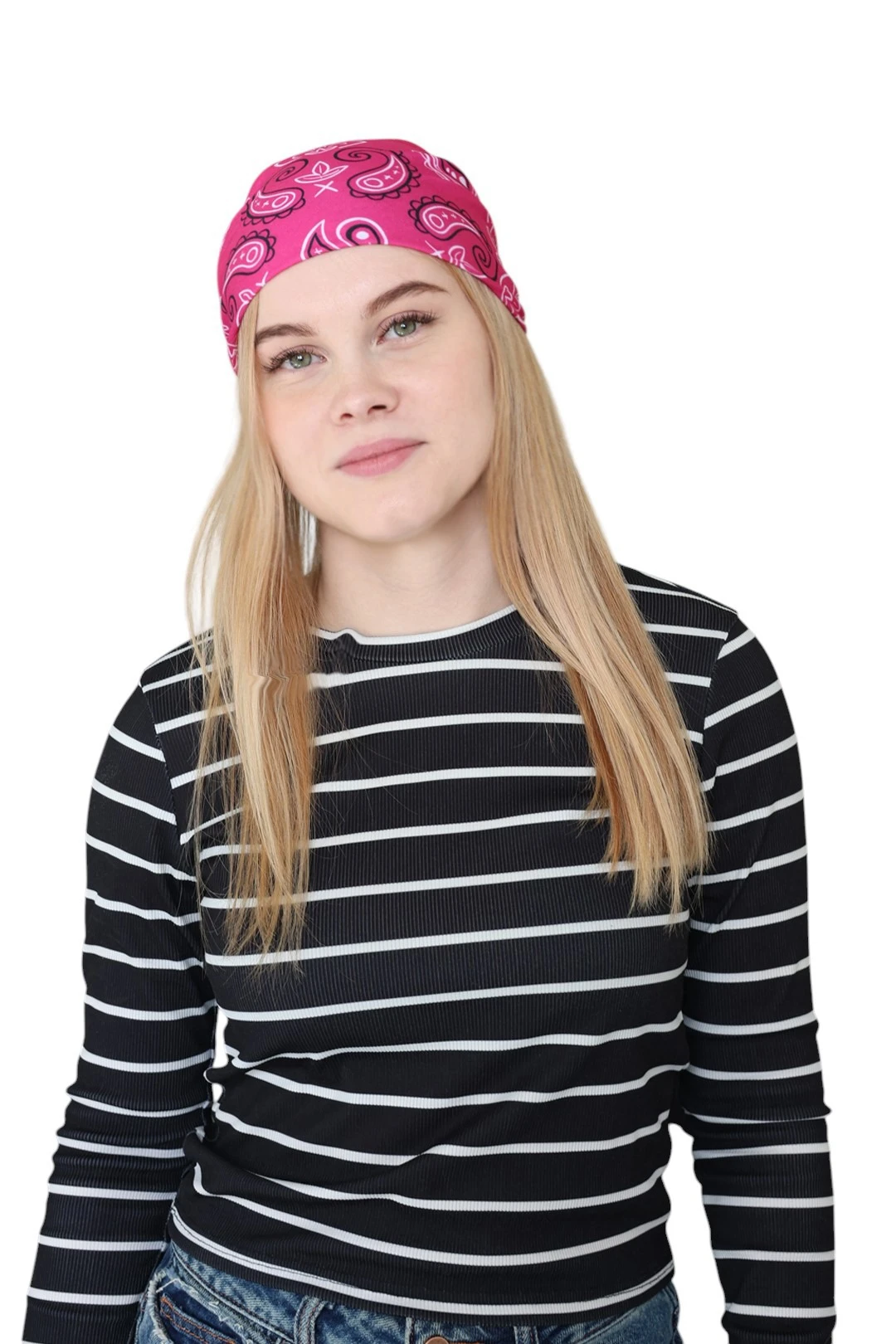 Бандана с полной запечаткой, полиэстер 70х70 см "Flower"#3