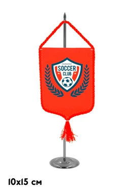 Купить вымпел герб печатный из атласа со шнуром и кистью, 10х15 см Купить вымпел герб печатный из атласа со шнуром и кистью, 10х15 см