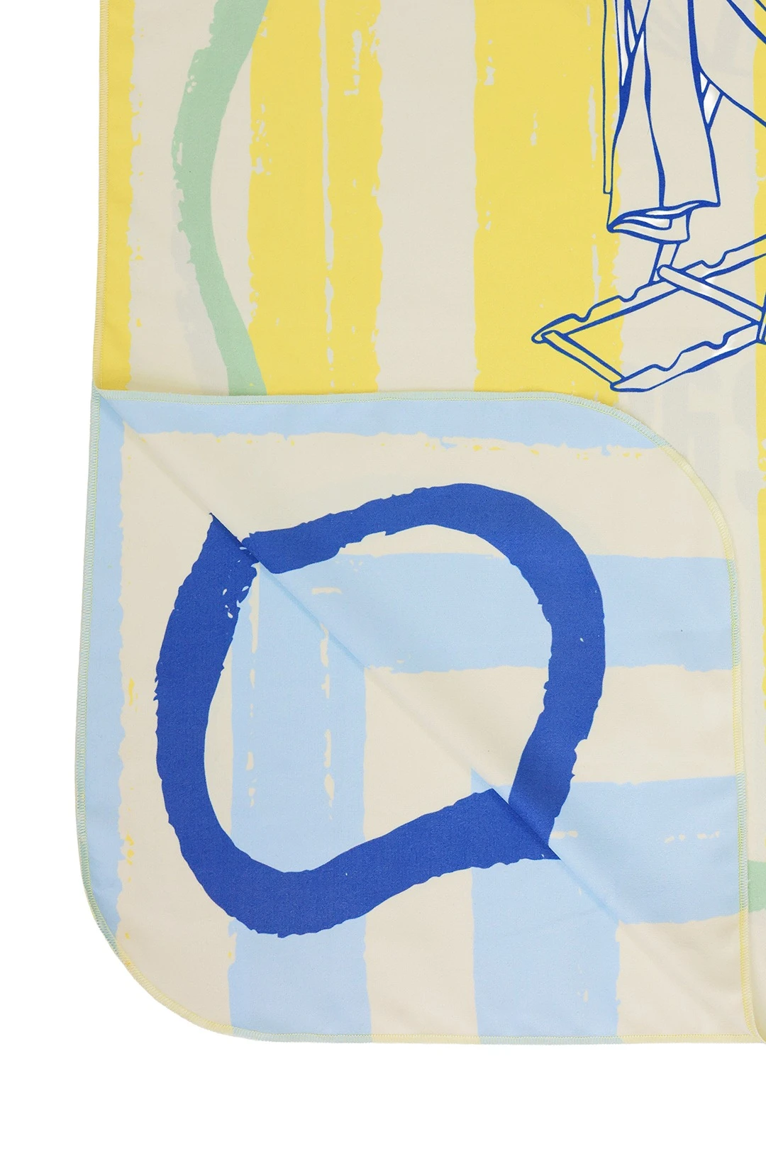 Полотенце из микрофибры 80х130 см с печатью (Print) "Beach vibes"#4 Полотенце из микрофибры 80х130 см с печатью (Print) "Beach vibes"#4
