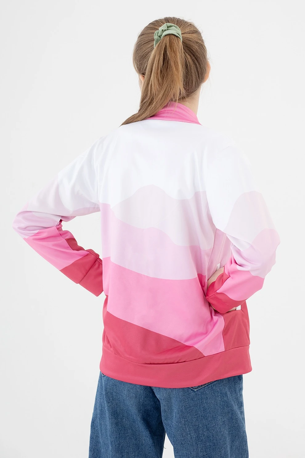 Толстовка Алекс детская из футера суб. с полной запечаткой "Nope"#1