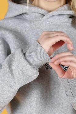 Спортивный костюм Лофт из футера женский, однотонный#3